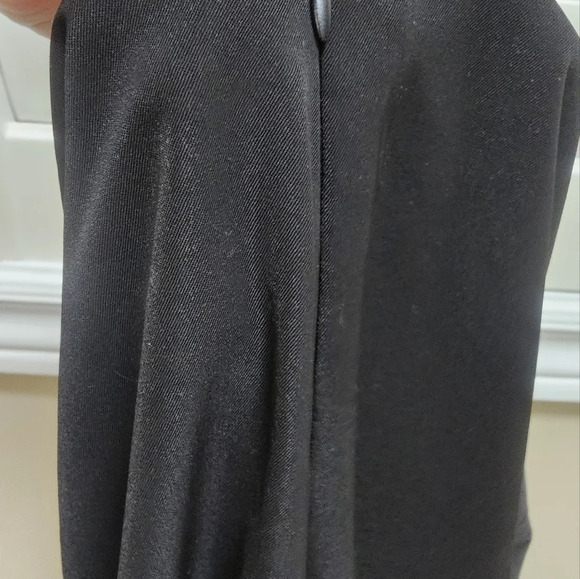 Endless Rose Los Angeles Black One Padded Shoulder Asymmetrical Dress size XS S - Picture 8 of 8